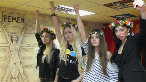 ukraine nude|Femen, Ukraine's Topless Warriors .